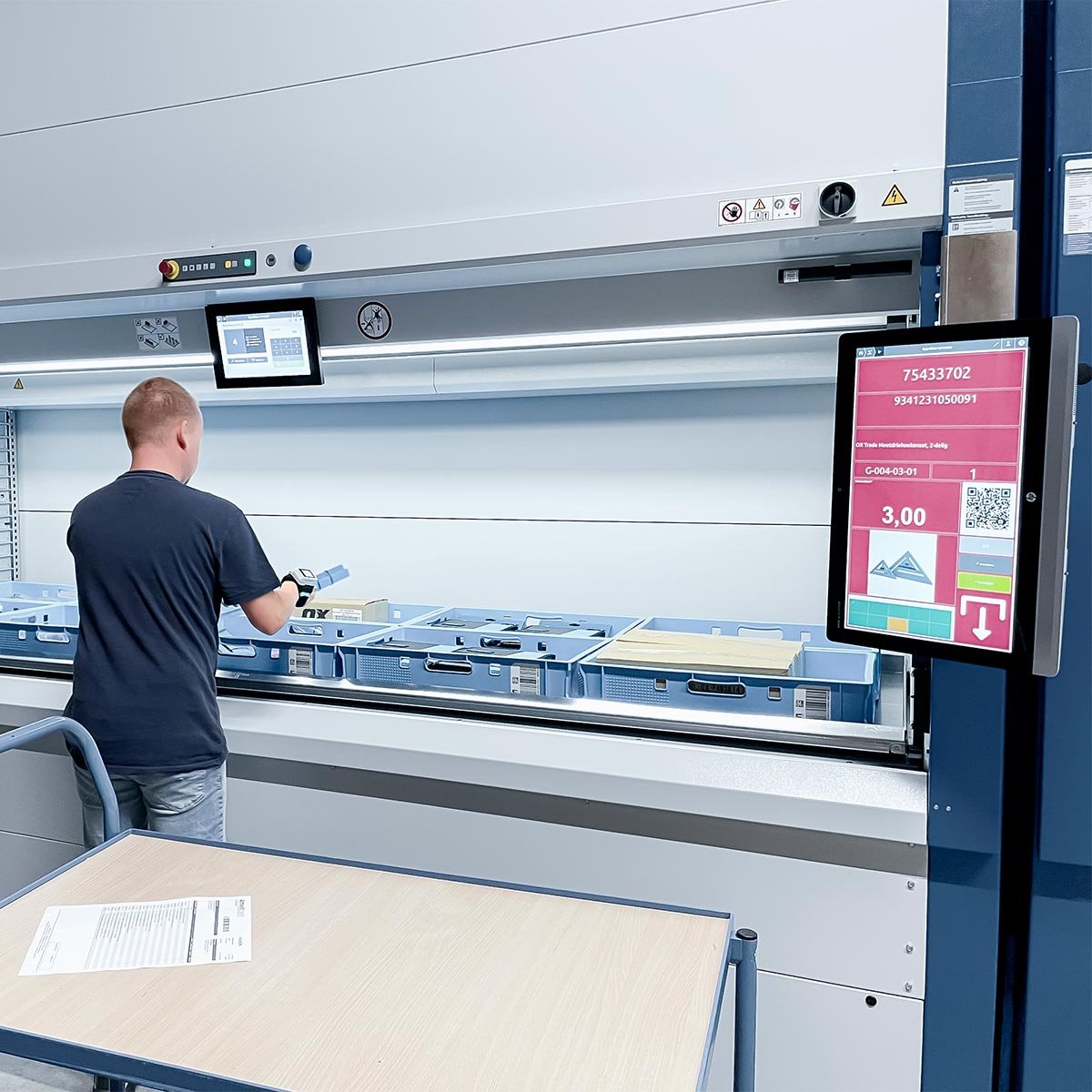 Kardex Shuttle bij Amwittools