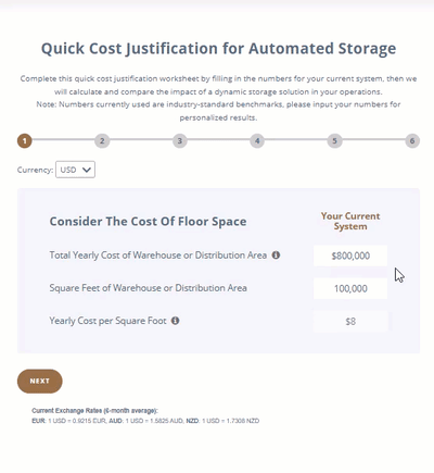 EN AMER KR Project Calculator ROI