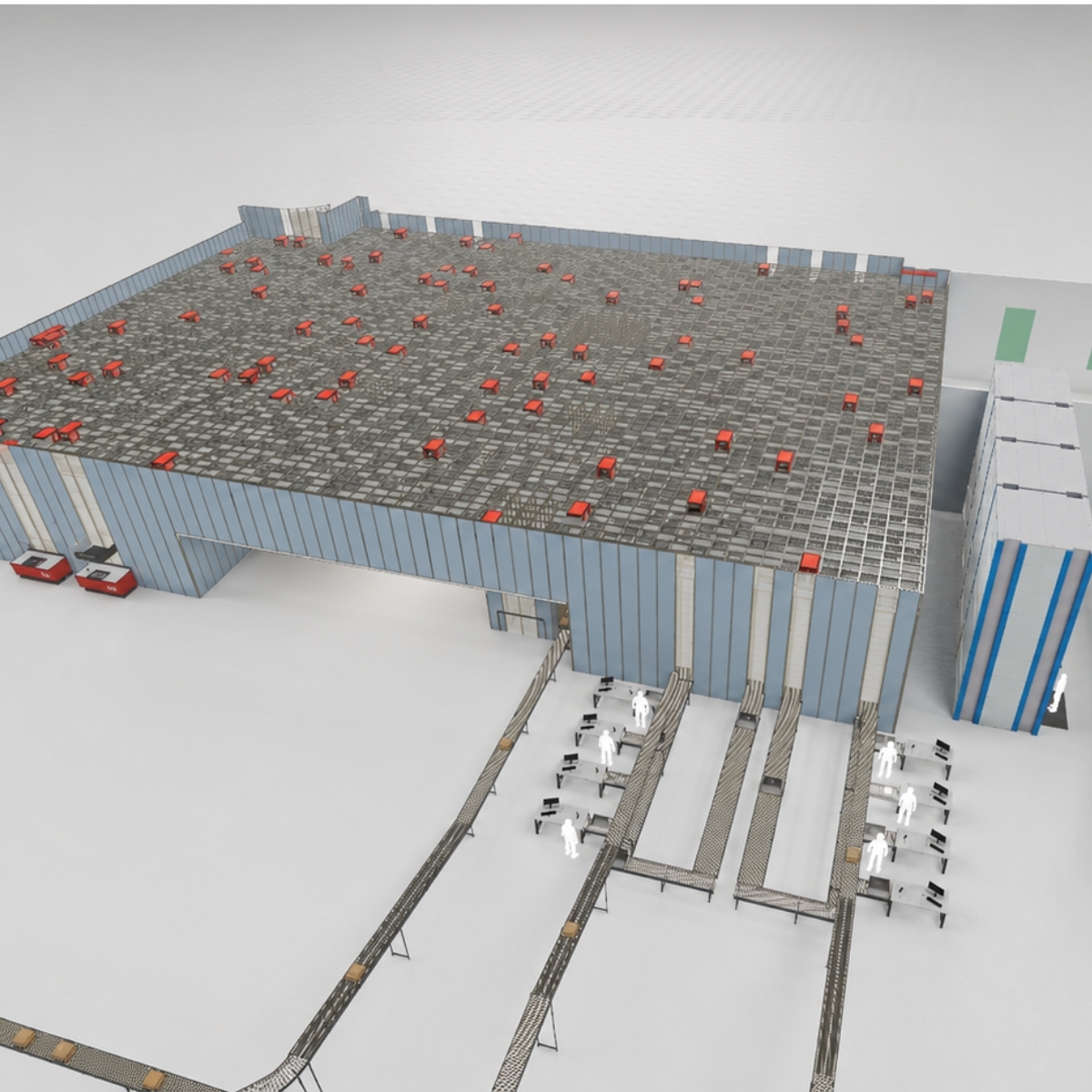 AutoStore by Kardex 3D Rendering