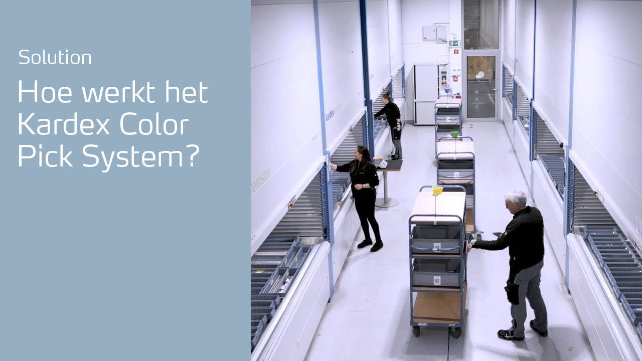 Hoe werkt Kardex Color Pick System?