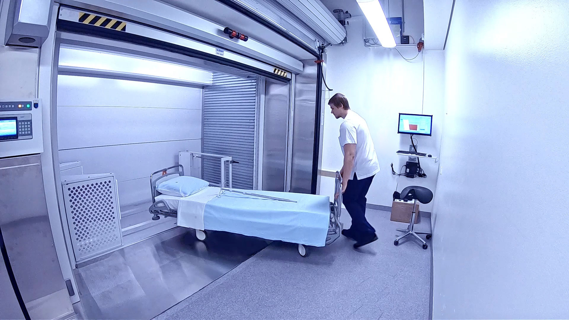 Kardex Hospital Bed Storage